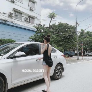 áo Ba lỗ hở  lưng