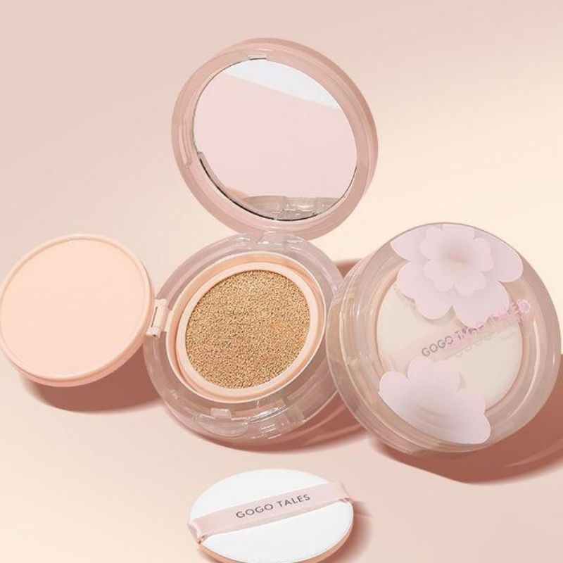 GOGO TALES - Phấn nước Gogo Tales Flower Language Nude Makeup Air Cushion  Cream (kèm refill) | Shopee Việt Nam