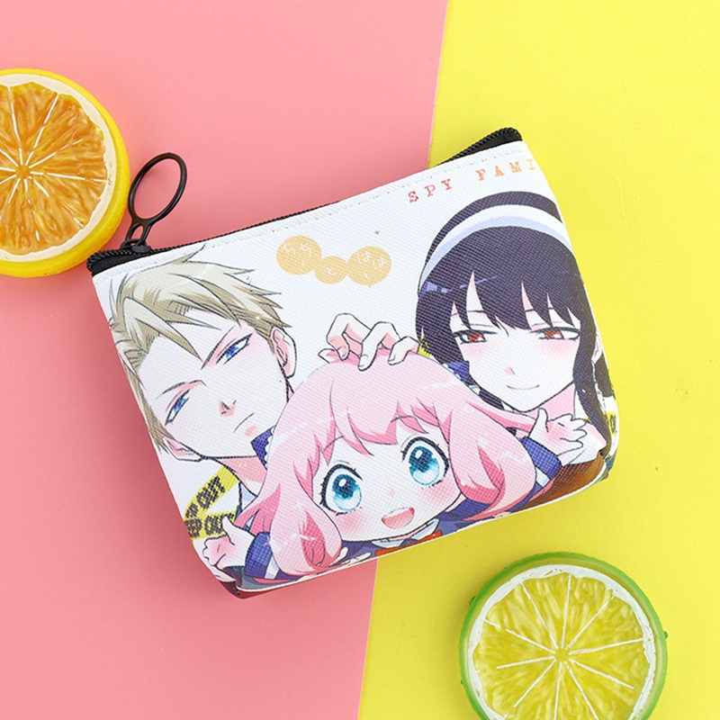 Ví Đựng Tiền Họa Tiết Hoạt Hình Anime Spy X Family Penny Anya Yor Forger Cho Học Sinh