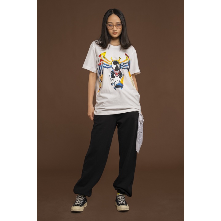 Áo Thun BOO Unisex Dáng Oversized 100% Cotton Cao Cấp In Graphic Vernom BZL Gen Z