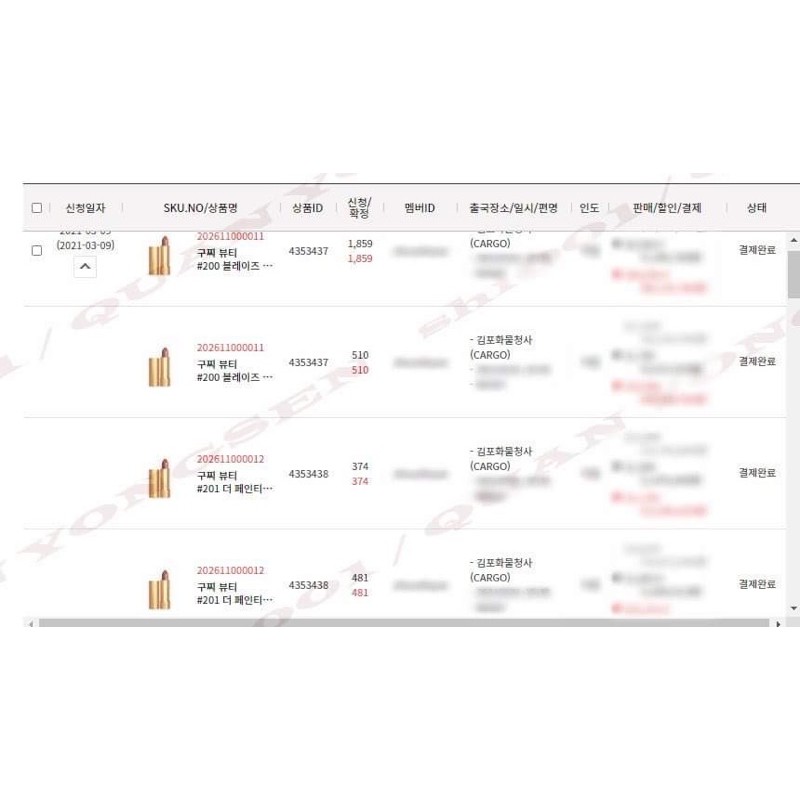 SON GUCCI 200 SATIN BLAZE OF NOON | BigBuy360 - bigbuy360.vn