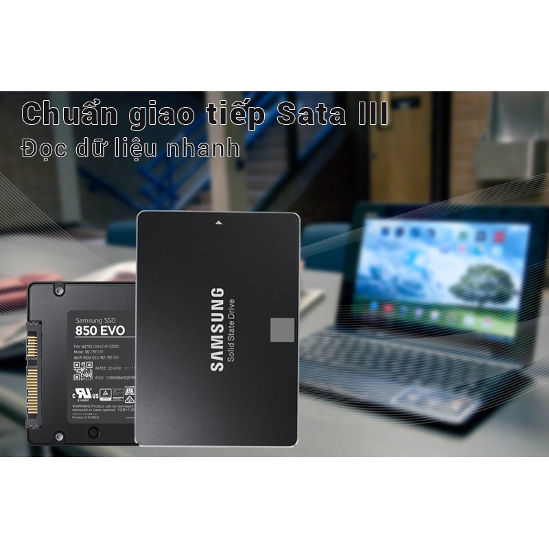 Ổ Cứng SSD Sata III 2.5 Inch Samsung 850 EVO 120GB