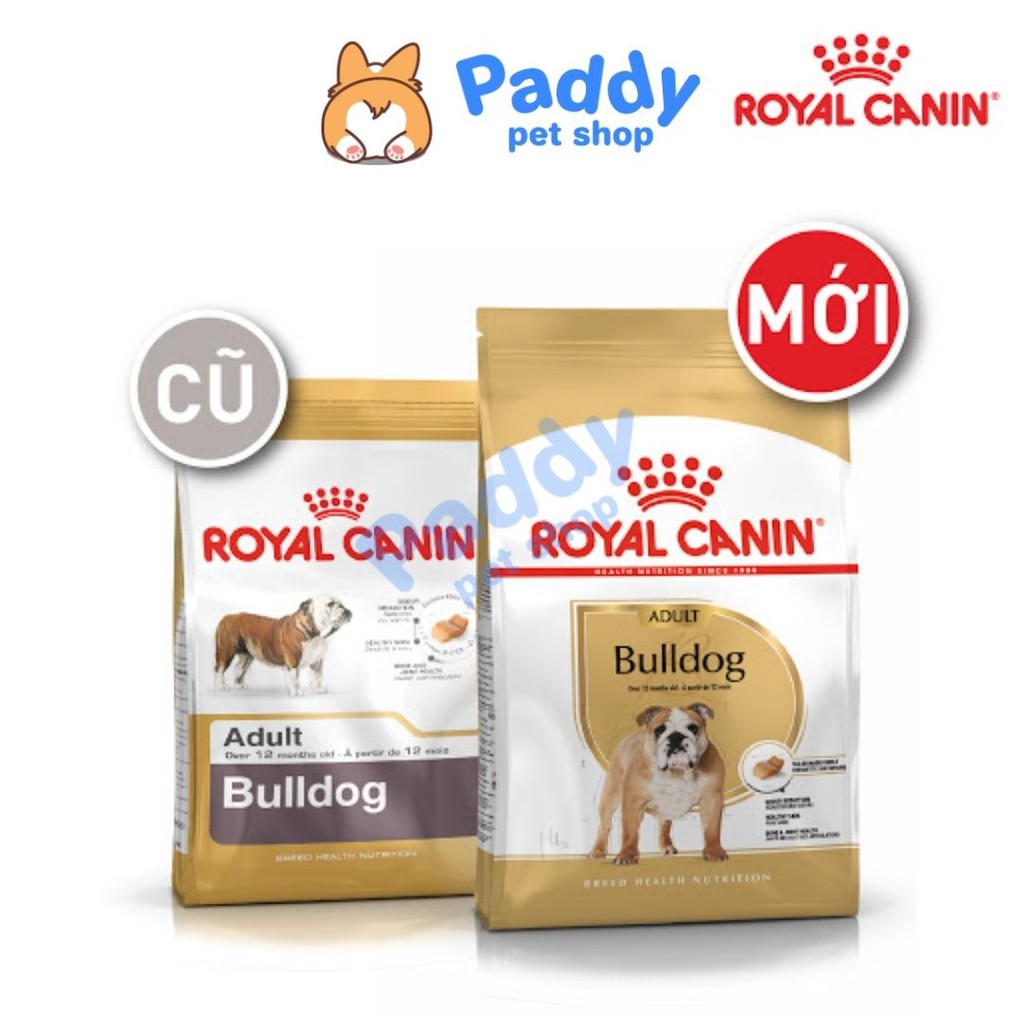 [3kg] Hạt Royal Canin Bulldog Adult Cho Chó Bull Trưởng Thành