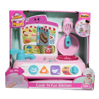 Bộ đồ chơi nhà bếp có đèn nhạc Winfun 0755