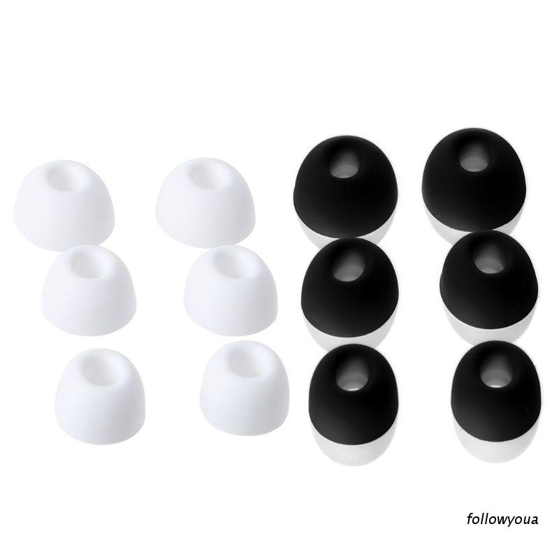 Set 3 cặp nút bọc tai nghe nhét tai silicon mềm thích hợp cho Airpods Pro