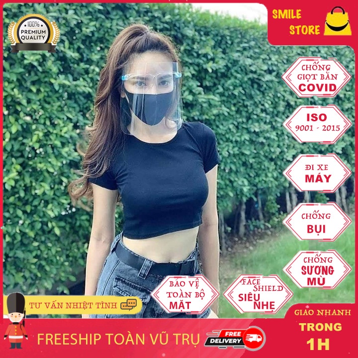Face Shield Chống Giọt Bắn,(Giao hỏa tốc 30P) Bảo Vệ Chống Dịch, Kháng Khuẩn Kính Chắn Bảo Vệ Mắt Trong Suốt | BigBuy360 - bigbuy360.vn