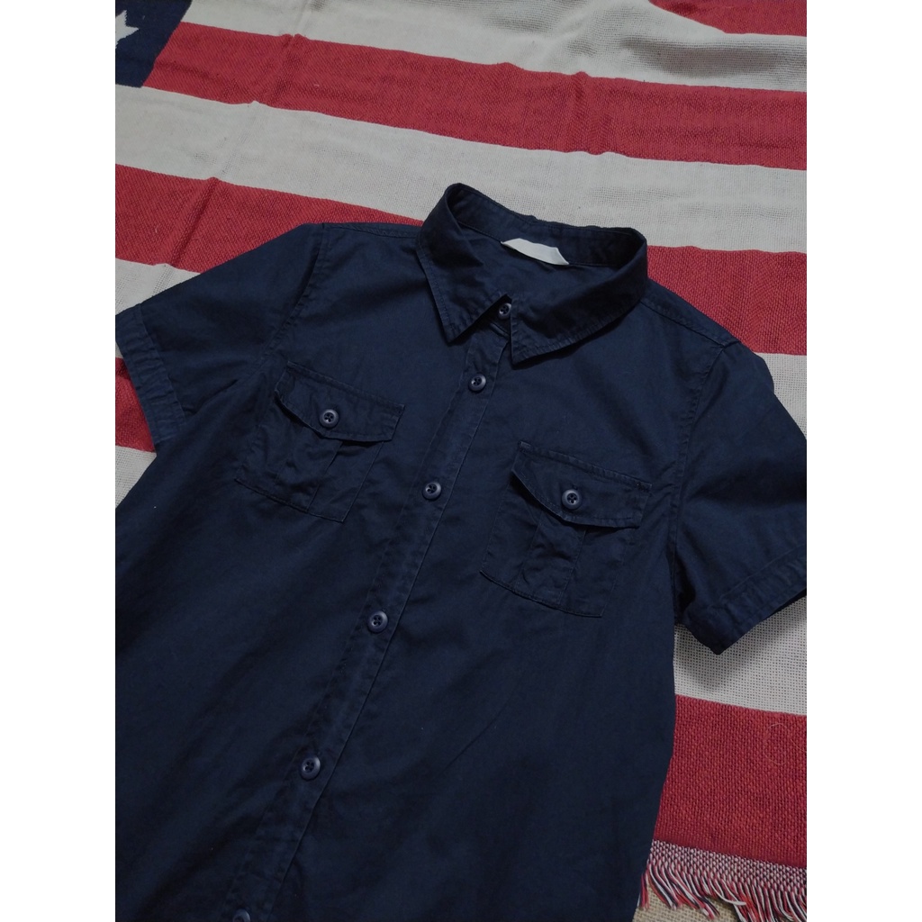 ÁO SƠ MI CỘC TAY 2HAND