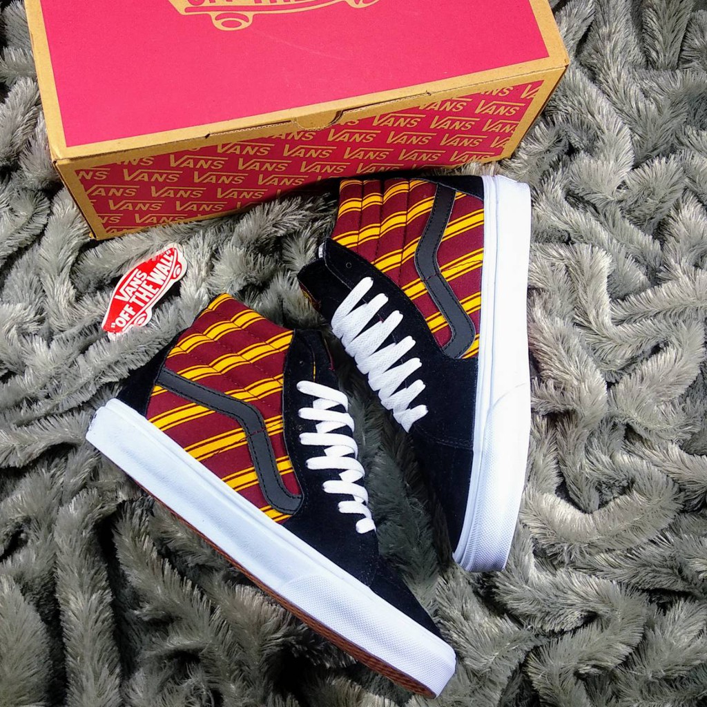 Giày Thể Thao Vans Sk8 Thiết Kế Phong Cách Harry Potter Cá Tính