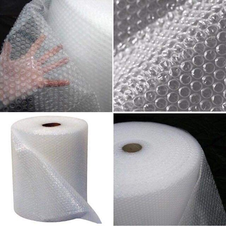 5 met Xốp hơi bong bóng, bóp nổ, bọc hàng, bóng khí chống sốc giảm chấn đóng gói hàng hóa khổ 30cm