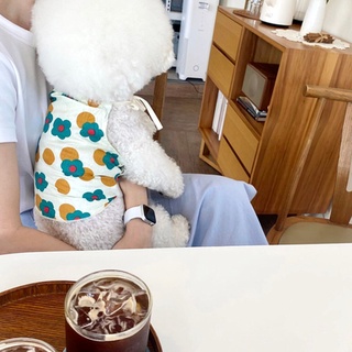 [Có sẵn] Áo hai dây hoa dành cho thú cưng