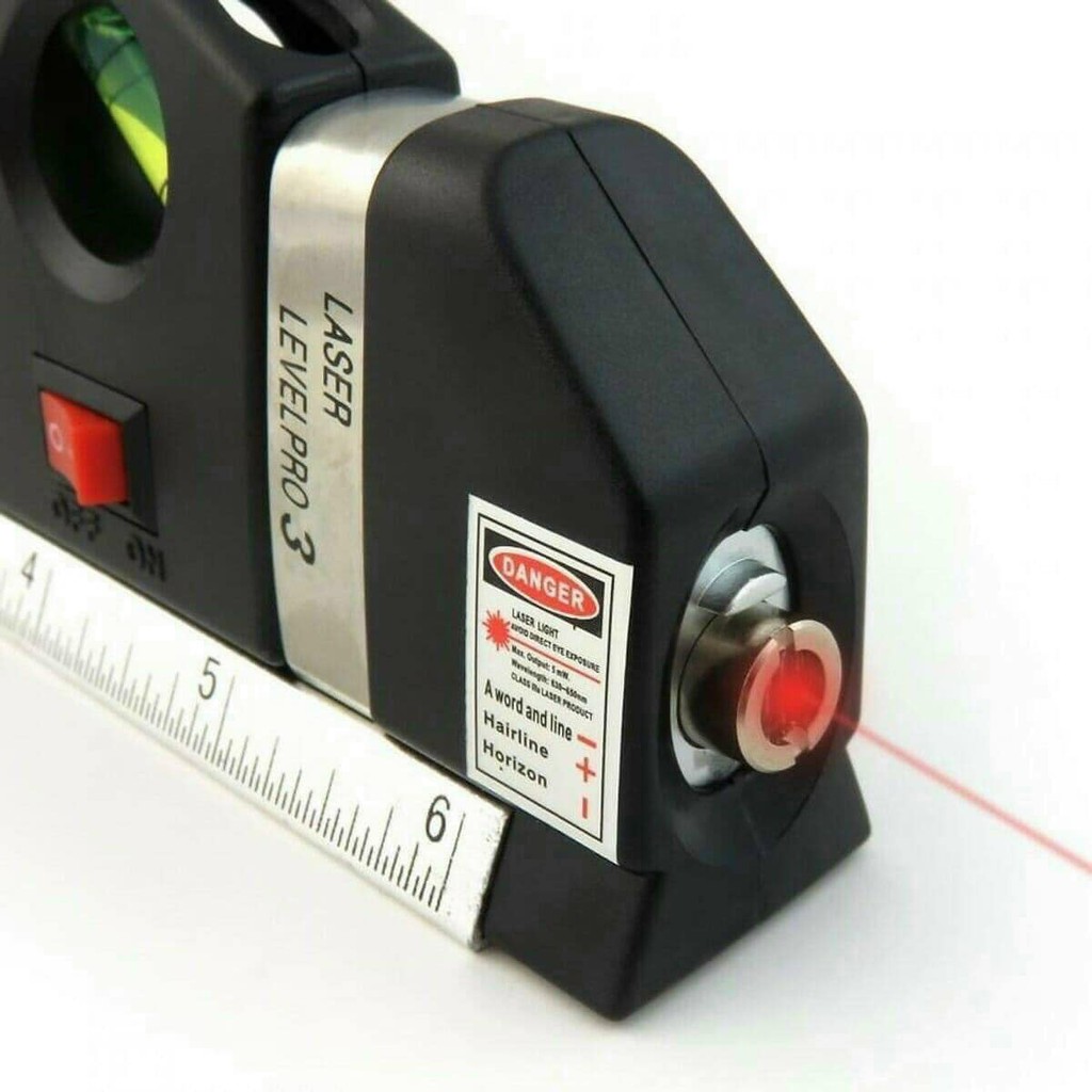 Thước Đo Nivo Laser Đa Năng 4 in 1 - Thước đo tiện lợi, dễ sử dụng, đo lường chính xác, thước thủy