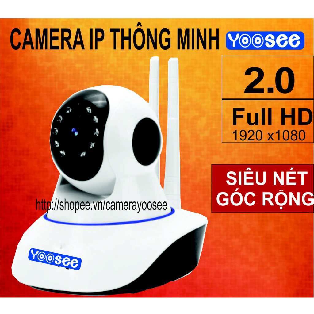 Camera ip YooSee 2.0mpx - Chuẩn Full HD