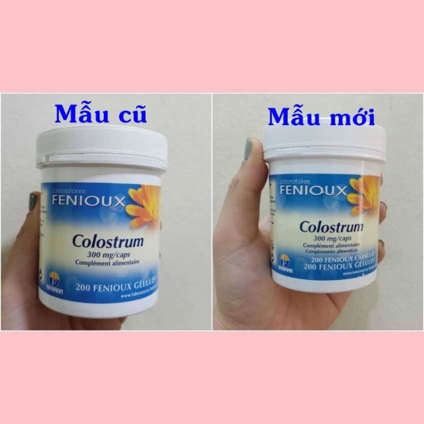 Sữa Non Colustrum Fenioux Pháp Cho Bé Từ Sơ Sinh Tăng Đề Kháng cải thiện hệ miễn dịch 200 viên