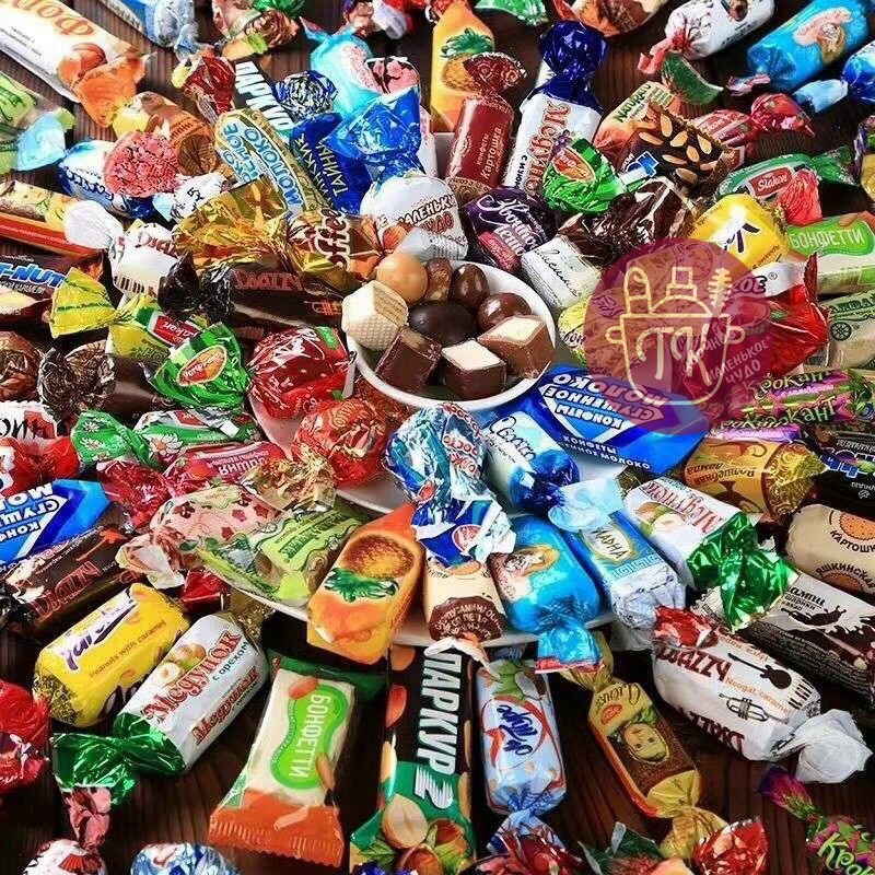 KẸO SOCOLA MIX VỊ NỘI ĐỊA NGA