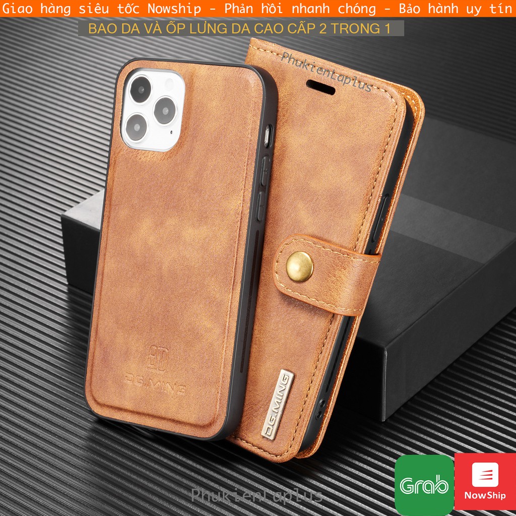 Bao Da Iphone Cao Cấp 2 In 1 - Có Thể Tách Rời Bao Da Và Ốp Lưng 11/ 11 Pro/ 11 Promax/ 12/ 12 mini/ 12 Pro/ 12 Promax | BigBuy360 - bigbuy360.vn