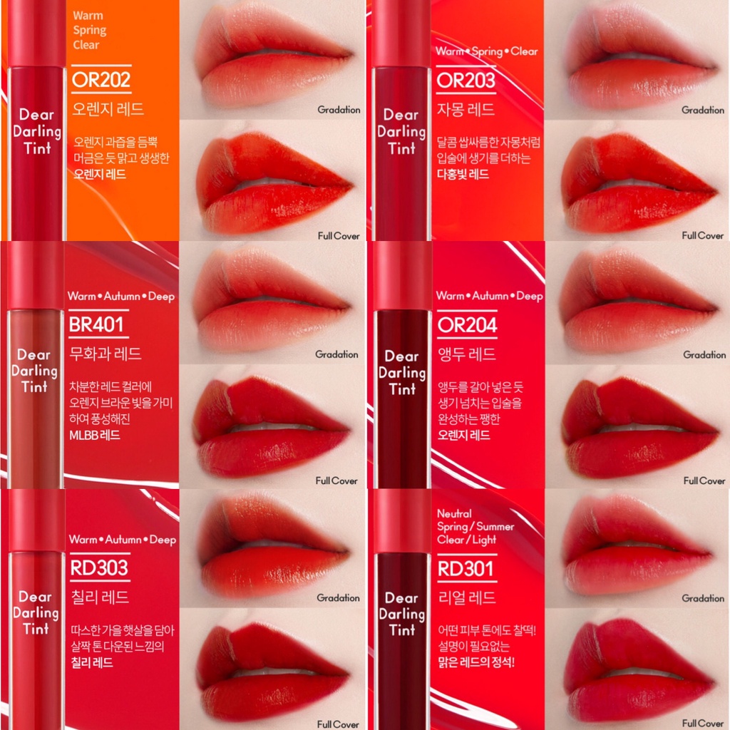 {THANH LÝ} Son Tint Etude House Dear Darling Water Gel Tint 5g | BigBuy360 - bigbuy360.vn