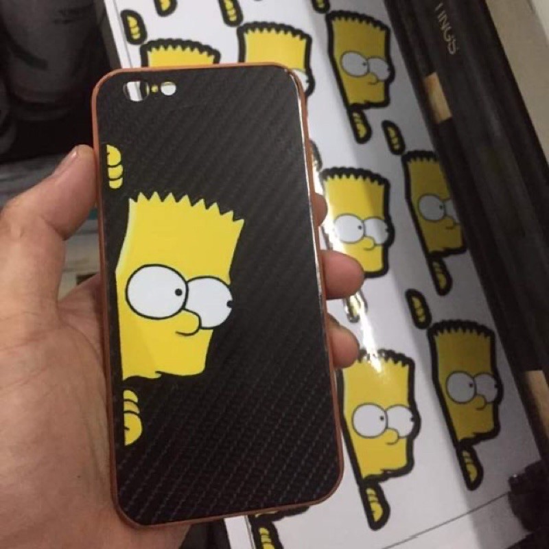 Stiker Simpson , Dán điện thoai , lát top..vv