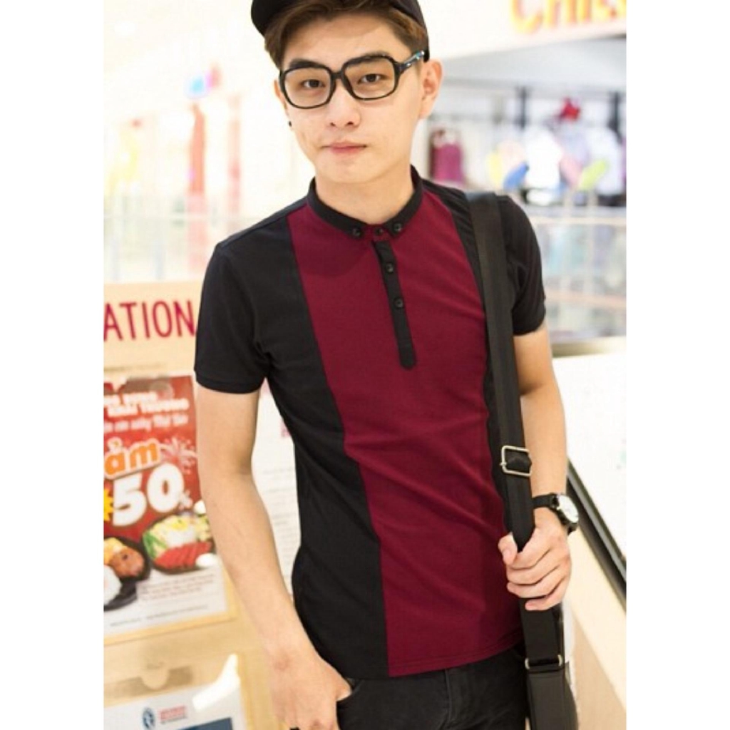 ÁO THUN CỔ TRỤ HÀN QUỐC
