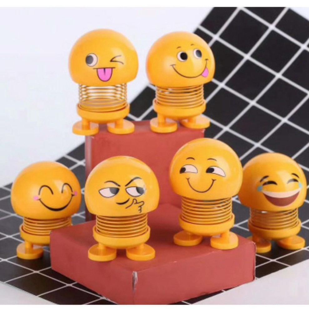 [HÀNG ĐẸP GIÁ RẺ] đồchơi cho bé -Con nhún- CON CƯỜI EMOJI LÒ XO- thú nhúng lò xo (SP267)