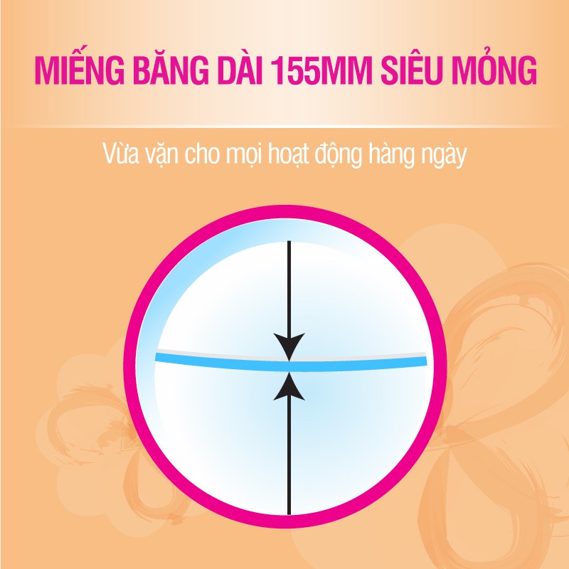 Bộ 6 băng vệ sinh diana hàng ngày sensi compact gói 20 miếng - ảnh sản phẩm 4