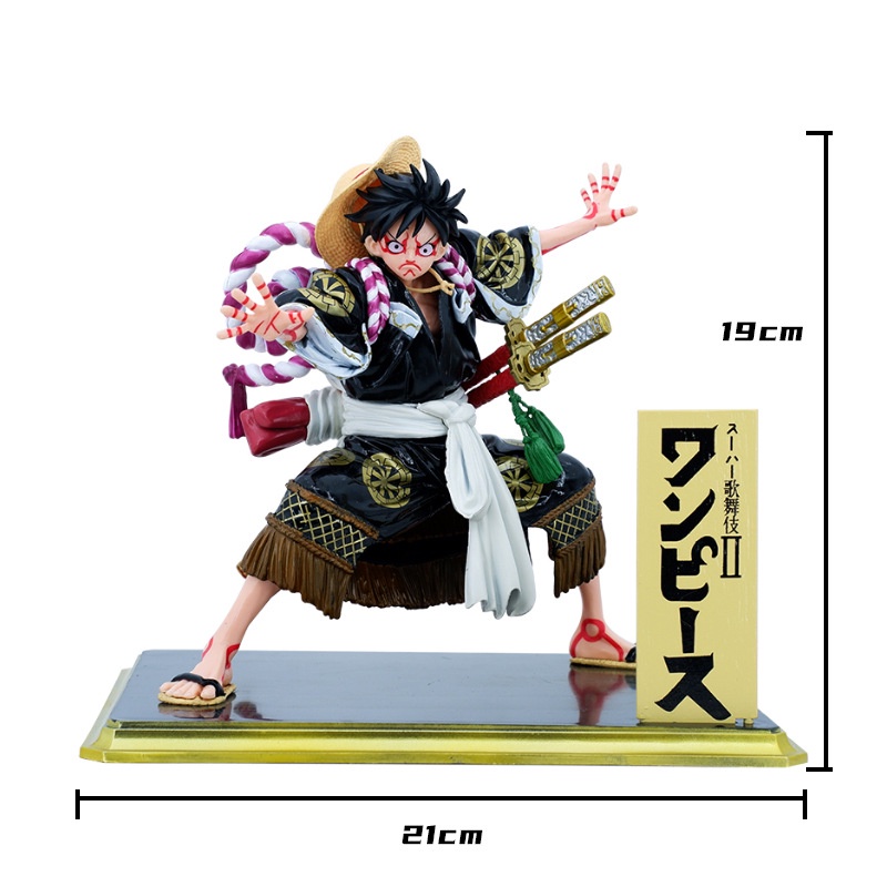 Mô hình Luffy Kimono chính hãng CLOUD STORE cao 20cm nặng 0.8kg, figure one piece, mô hình one piece anime đảo hải tặc