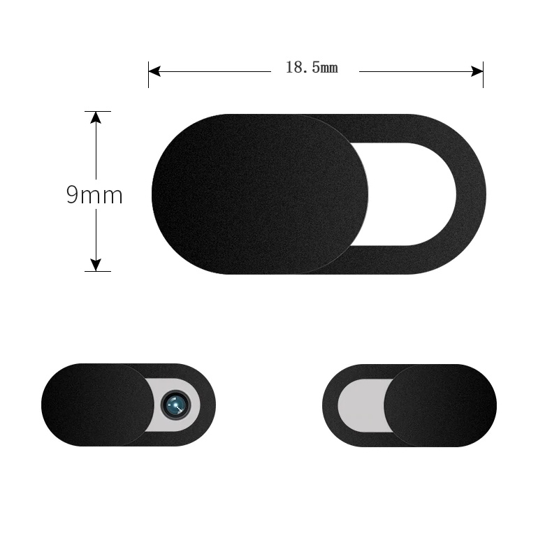 Nắp Trượt Webcam Siêu Mỏng Bảo Vệ Chế Độ Riêng Tư Cho Máy Tính Bảng / Điện Thoại Di Động
