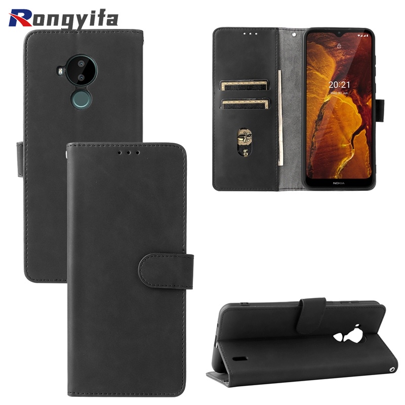 Bao da điện thoại kiểu ví nắp lật cho Nokia G50 C30 XR20 C20 C10 X20 X10 1.4 C1 Plus 7.3