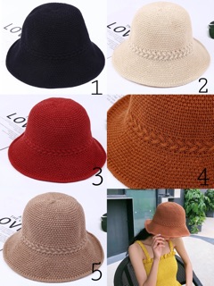 Mũ bucket len tết