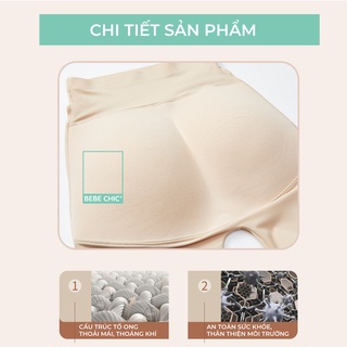 Quần Độn Mông BQ002 BEBECHIC Cạp Cao Gen Bụng, Nâng Mông Tự Nhiên, Chất Su Đúc Cao Cấp