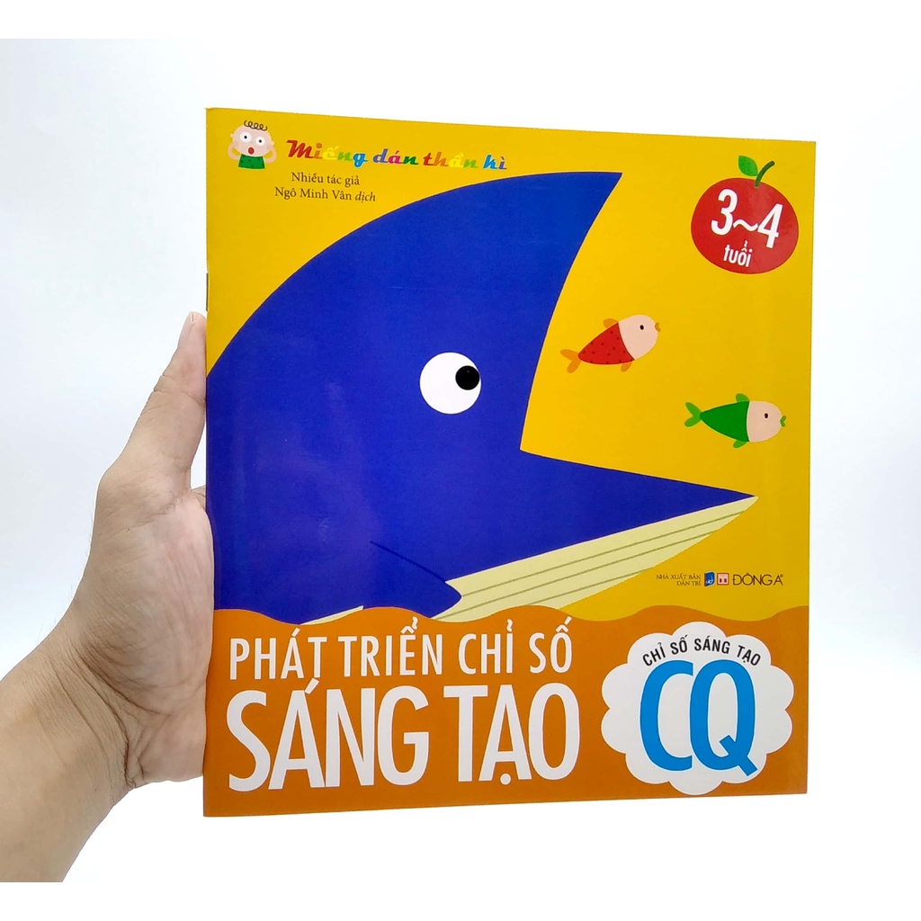 Sách- Miếng Dán Thần Kì - Phát Triển Chỉ Số Sáng Tạo CQ