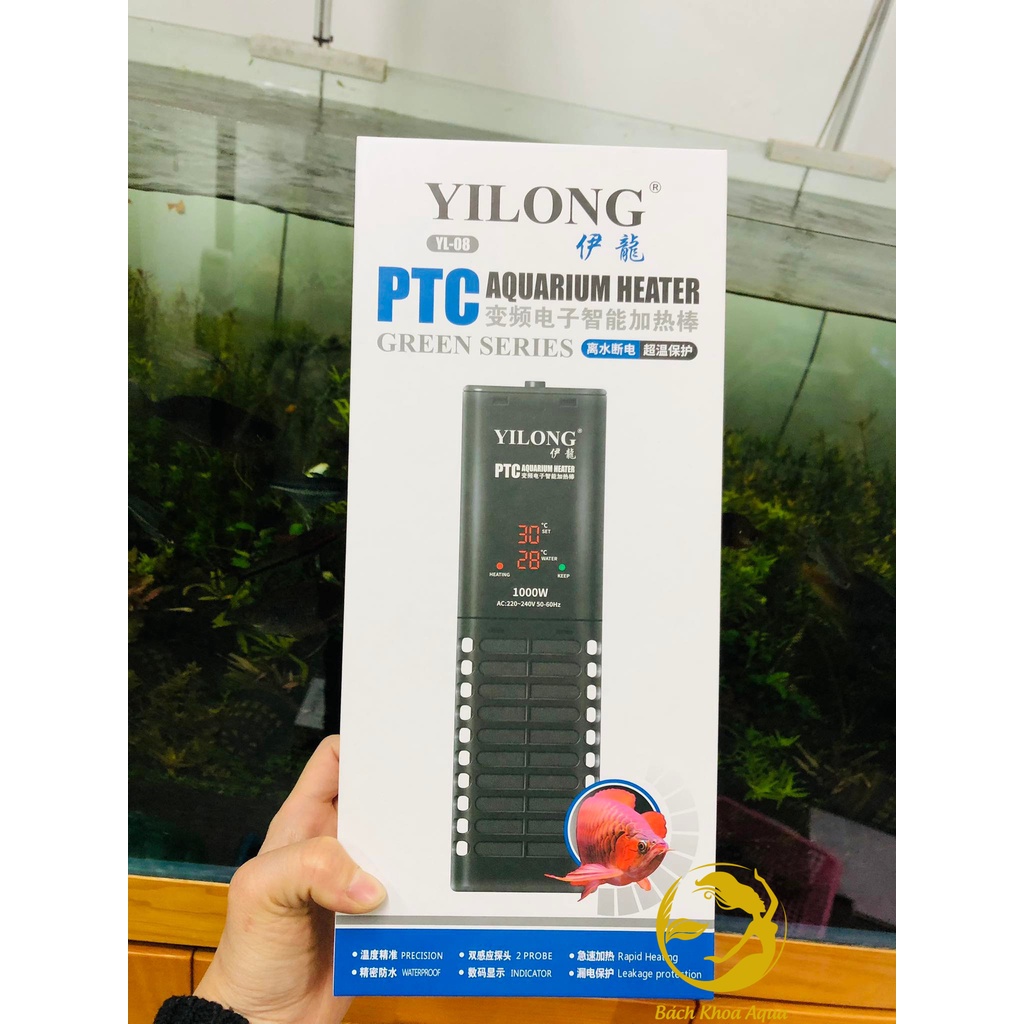 Sưởi Yilong PTC 300w/500w/800w/1000w