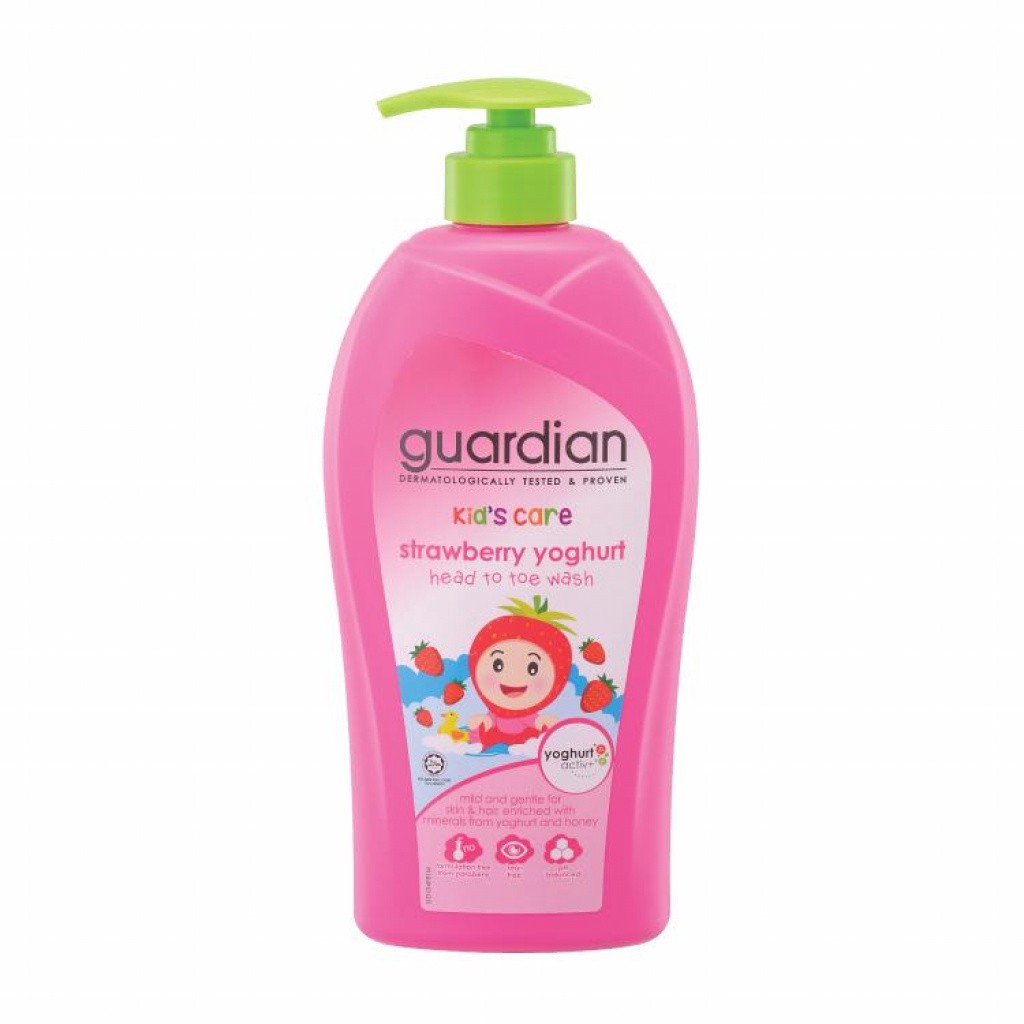 Sữa tắm gội cho bé hương dâu Guardian Strawberry Yoghurt 750ml | BigBuy360 - bigbuy360.vn
