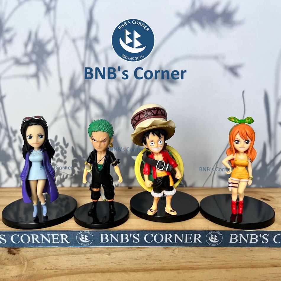 Mô hình nhân vật One Piece cao 8-9cm