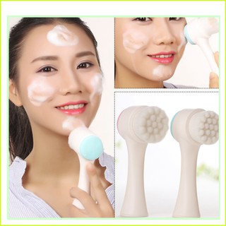 Cọ rửa mặt xuất nhật 2 đầu siêu sạch