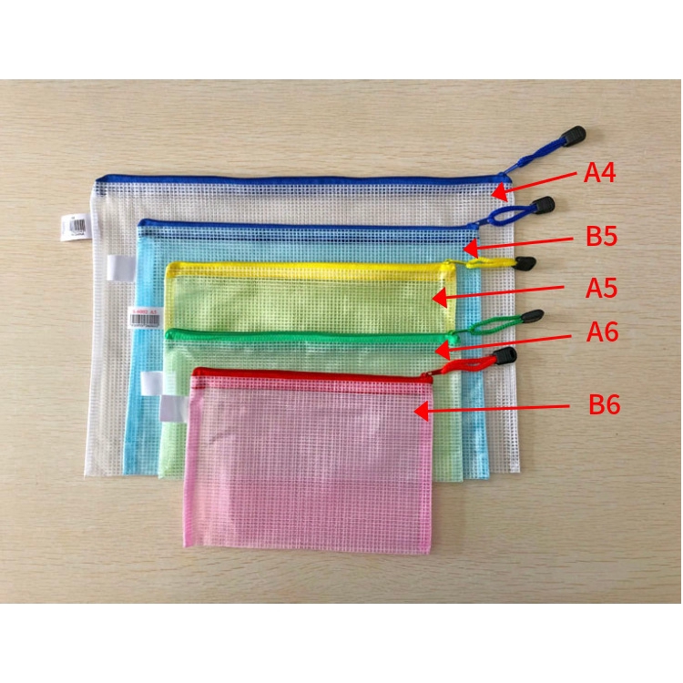 Túi Đựng Bút Trong Suốt 5 / 7 Ngăn Tiện Lợi