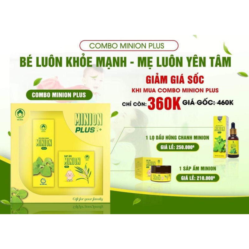 dầu húng chanh plus