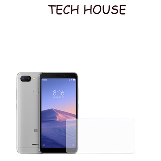 Kính cường lực Xiaomi Redmi 6 / Redmi 6A (Trong suốt, Không viền, Không Full màn)