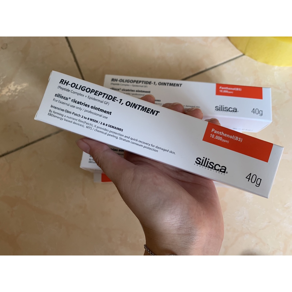 Kem phục hồi B5 Panthenol RH- OLIGOPEPTIDE-1 OINTMENT SILISCA 40g