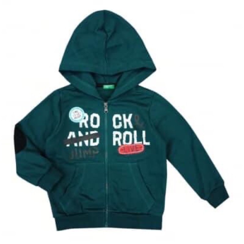 Áo khoác da cá liền nón Benetton Cambo xk