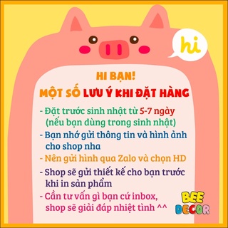 Hình Chibi Sinh Nhật Dựa Số Tuổi Cho Bé