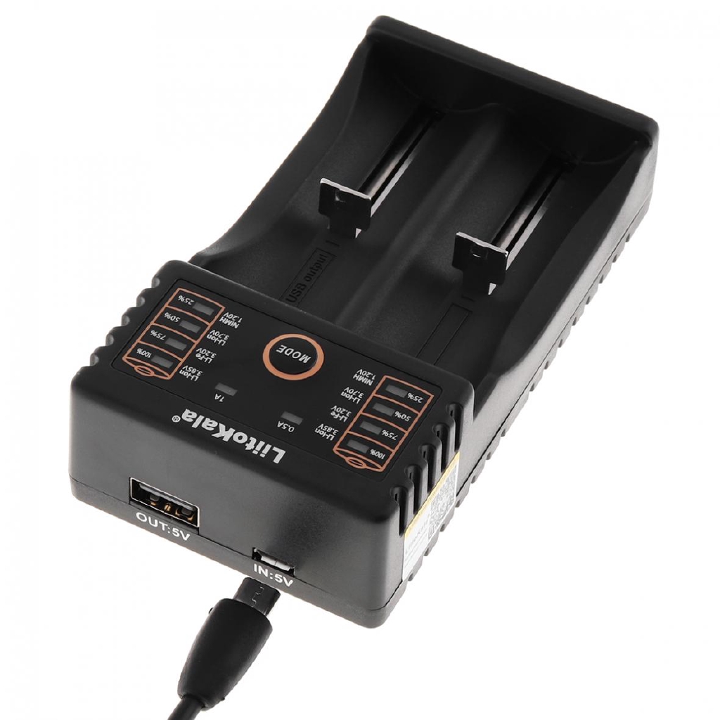 Liitokala Lii-202  2  Independent Slots USB Smart Charger | BigBuy360 - bigbuy360.vn