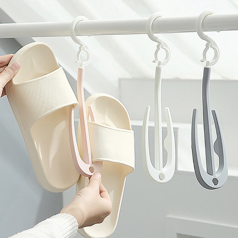 Giá Đỡ Phơi Khô Giày Dép Chống Gió Tiện Dụng