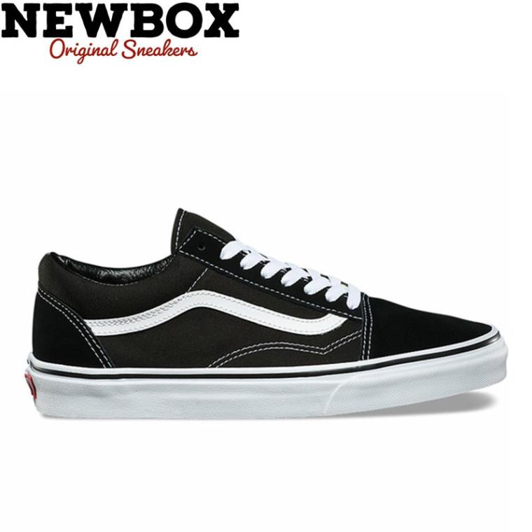 😻 Giày Vans Old Skool Black White SKU VN000D3HY28