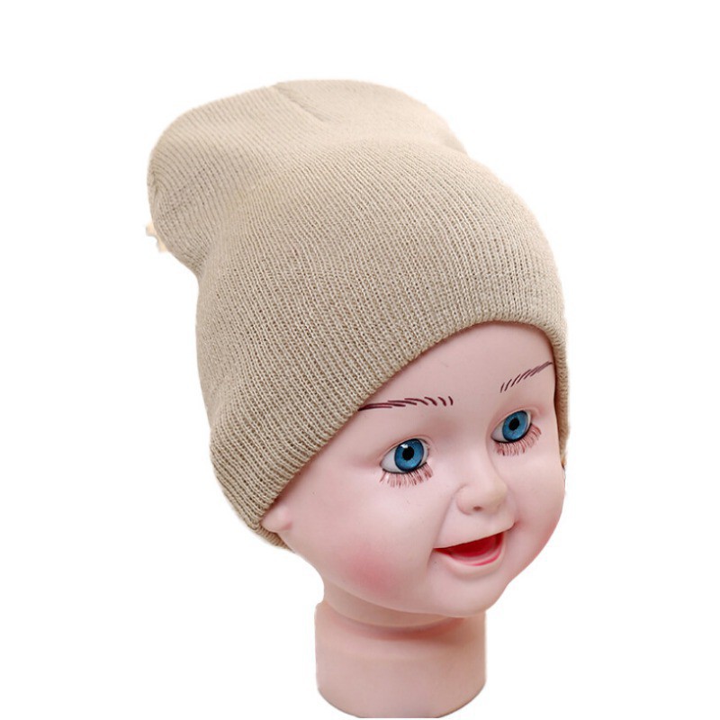 Mũ len màu sắc dễ thương cho bé