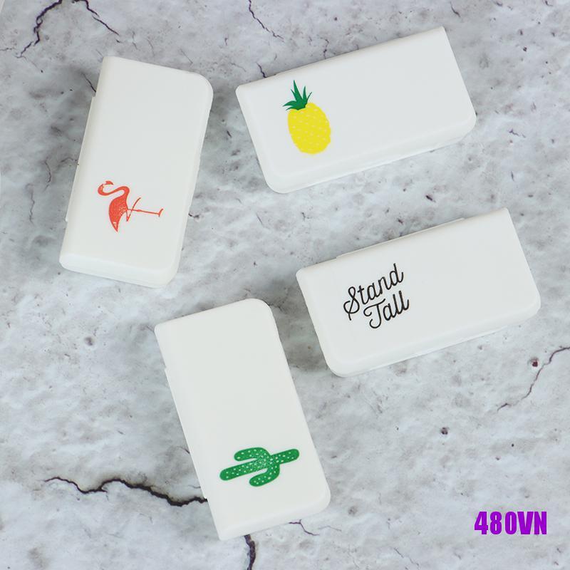 Hộp Đựng Thuốc Mini 3 Ngăn Tiện Dụng Mang Theo Du Lịch