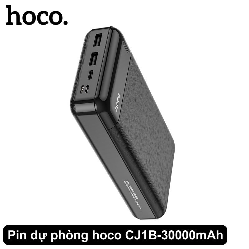 Sạc dự phòng ⚡CHÍNH HÃNG⚡ pin sạc dự phòng Hoco CJ1B-30.000mAh thuận tiện để sạc thiết bị của bạn khi đi du lịch.