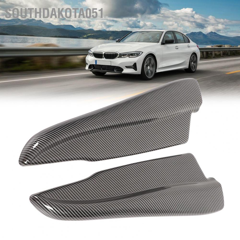 Southdakota051 Ghép đôi Thanh chắn môi cản sau Bộ tách sợi carbon Phong cách va đập góc Bảo vệ chống trầy xước phổ biến cho xe hơi