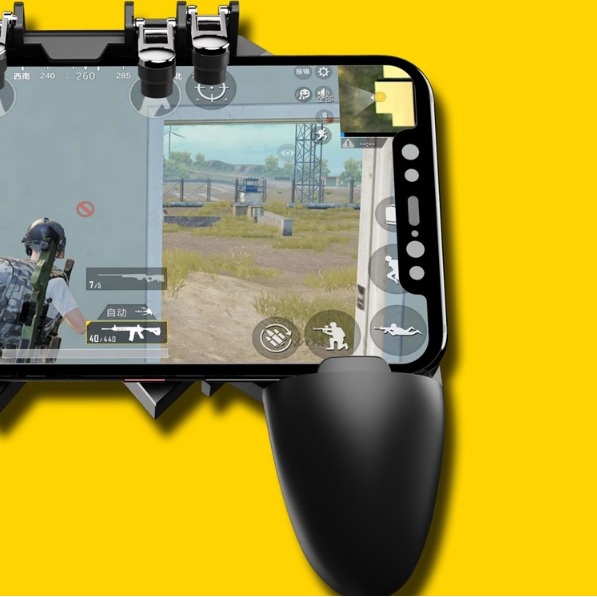 Tay cầm điện thoại thông minh MEMO AK66 chơi game PUBG ROS Freefire mobile hỗ trợ 4 ngón tay Charmmart | BigBuy360 - bigbuy360.vn