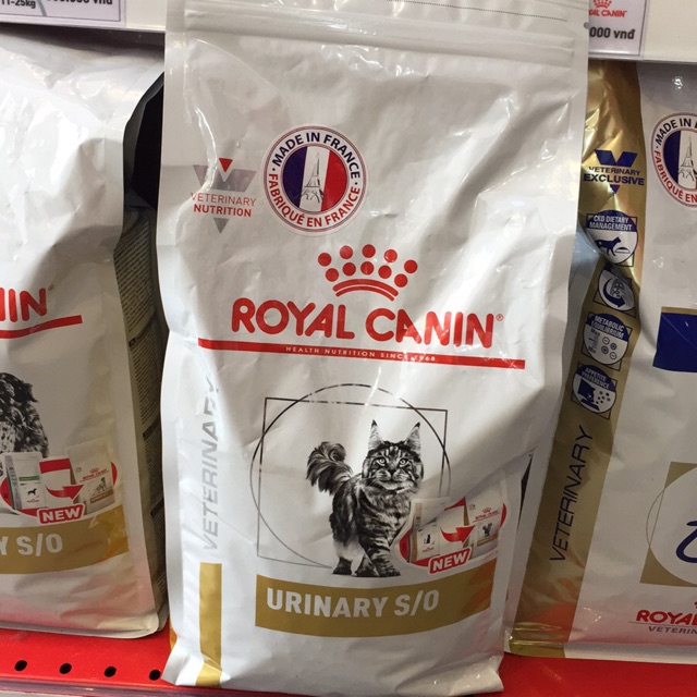 Hạt cho mèo trị sỏi thận- Royal Canin Urinary 1,5kg