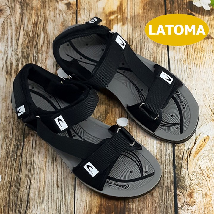 Giày Sandal nữ quai dù đúc liền siêu bền thời trang cao cấp Latoma TA4301 (Nhiều Màu)